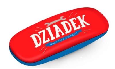 Opakowanie Etui na okulary-Dziadek potrafi