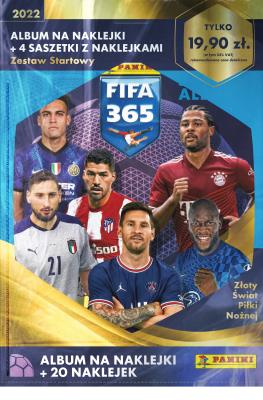 FIFA 365 Zestaw Startowy Naklejki. Wydawca: Panini. SmakLiter.pl Opakowanie FIFA 365 Zestaw Startowy Naklejki