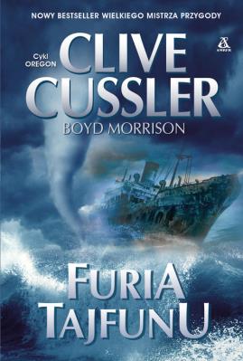 Furia tajfunu. Autor: Morrison Boyd. SmakLiter.pl Okładka książki Furia tajfunu