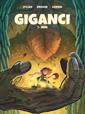 Giganci T.1 Erin. Autor: Lylian. SmakLiter.pl Okładka książki Giganci T.1 Erin