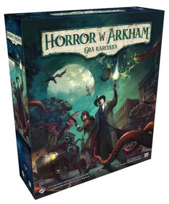 Horror w Arkham: Gra karciana Zestaw podstawowy. Wydawca: GALAKTA. SmakLiter.pl Opakowanie Horror w Arkham: Gra karciana Zestaw podstawowy