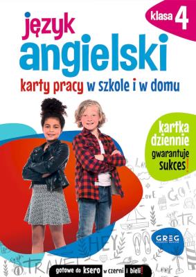 Język angielski. Karty pracy w szkole i w domu. Klasa 4. Autor: Wioleta Antecka. SmakLiter.pl Okładka książki Język angielski. Karty pracy w szkole i w domu. Klasa 4