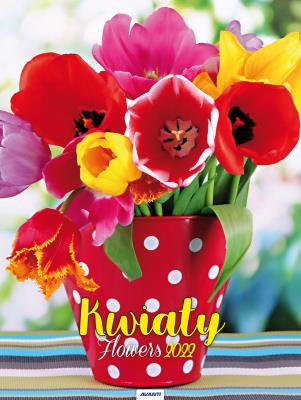 Opakowanie Kalenadarz 2022 ścienny mały Kwiaty KSMS6