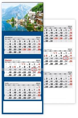 Opakowanie Kalendarz 2015 T 49 Alpejskie miasteczko