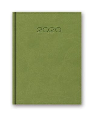 Opakowanie Kalendarz 2020 20-21D A5 dzienny jasnozielony
