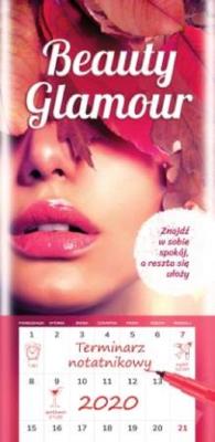 Opakowanie Kalendarz 2020 ścienny Notatnikowy Beauty Glamour