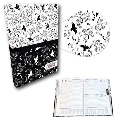 Opakowanie Kalendarz 2022 A5 dzienny soft touch Ptaki