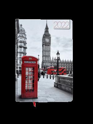 Opakowanie Kalendarz 2022 Foto V3 A5 dzienny Londyn KKA5DEF