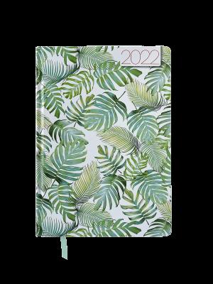 Opakowanie Kalendarz 2022 Foto V5 A5 dzienny liście KKA5DEF