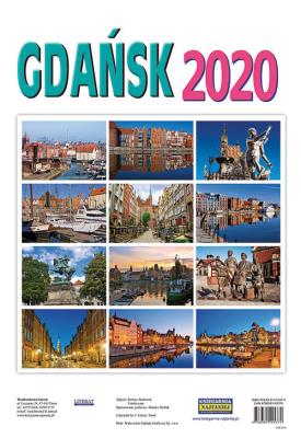 Opakowanie Kalendarz ścienny 2020. Gdańsk