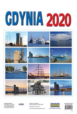 Opakowanie Kalendarz ścienny 2020. Gdynia