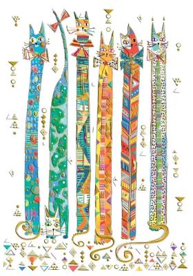 Opakowanie Karnet B6 + koperta Koty sztuka