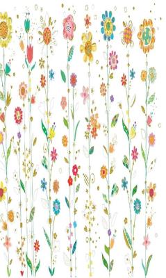 Opakowanie Karnet B6 + koperta Kwiatki