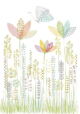 Opakowanie Karnet B6 + koperta Łąka