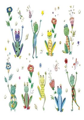 Opakowanie Karnet B6 + koperta Żabki