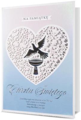 Opakowanie Karnet Chrzest KL HM100-1051