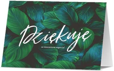 Opakowanie Karnet Podziękowania K. B6-1904