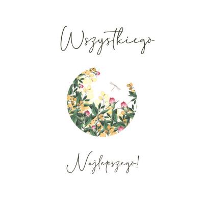 Opakowanie Karnet Swarovski kwadrat CL4009_PO Urodziny