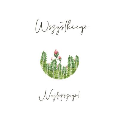 Opakowanie Karnet Swarovski kwadrat CL4011_PO Najlepszego