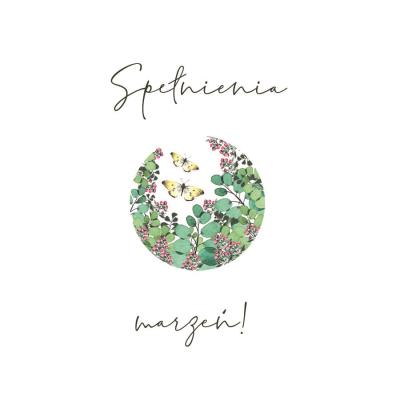 Opakowanie Karnet Swarovski kwadrat CL4012_PO Marzenia