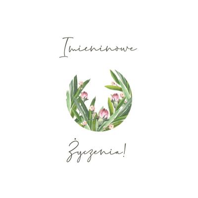 Opakowanie Karnet Swarovski kwadrat CL4014_PO Imieniny