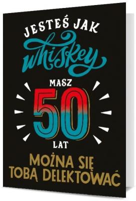 Opakowanie Karnet Urodziny 50 męskie K. B6-1902