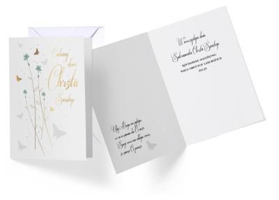 Opakowanie Karnet V-023 Chrzest