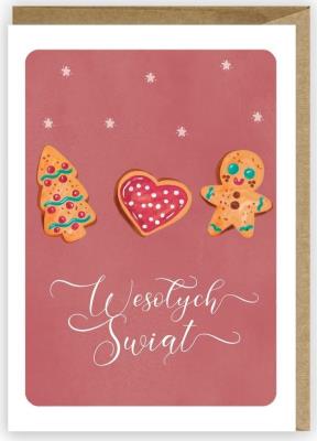 Opakowanie Kartka Boże Narodzenie, eko koperta K078