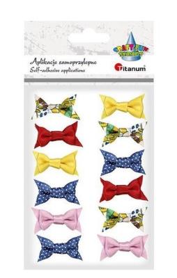 Opakowanie Kokardy 3D samoprzylepne mix 12szt