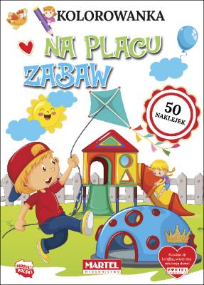 Okładka książki Kolorowanka Na placu zabaw