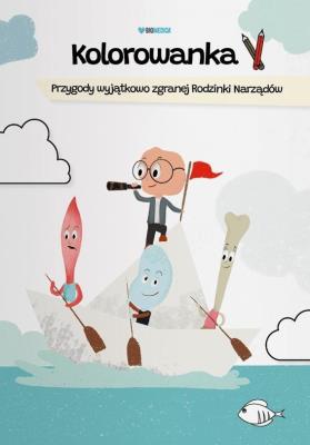 Okładka książki Kolorowanka. Przygody wyjątkowo zgranej Rodzinki..