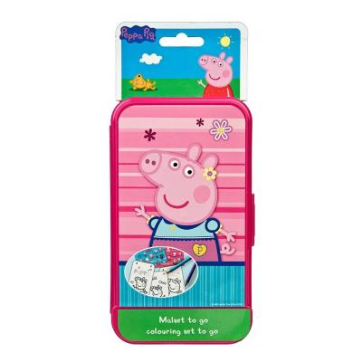 Opakowanie Kolorowanki zestaw podróżny Świnka Peppa