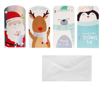 Opakowanie Koperty na pięniądze 4szt