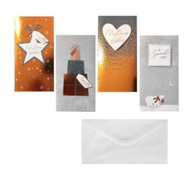 Opakowanie Koperty na pięniądze 4szt