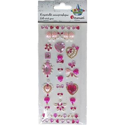 Opakowanie Kryształki samoprzylepne tatuaż/biżuteria mix