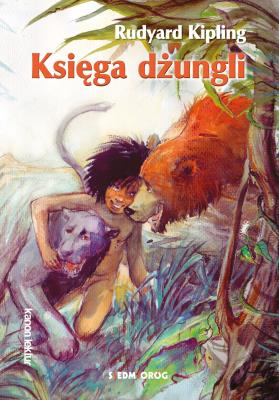Księga dżungli. Autor: Rudyard Kipling. SmakLiter.pl Okładka książki Księga dżungli
