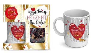 Opakowanie Kubek z herbatą KIH-002 Na rozgrzanie serducha BN