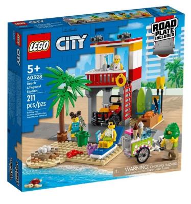 Opakowanie Lego CITY 60328 Stanowisko ratownicze na plaży