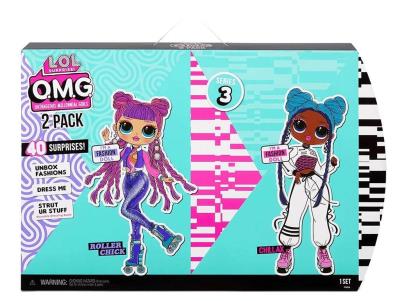 Opakowanie LOL Surprise OMG 2pk S3 Roller Chick... (3szt)