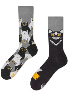 Zdjęcie produktu Many Mornings Skarpetki długie Black Cat