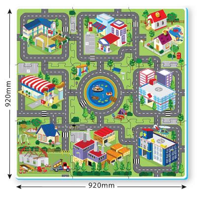 Opakowanie Mata piankowa Uliczki