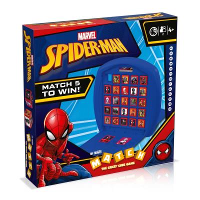 Match Spiderman. Wydawca: Winning Moves. SmakLiter.pl Opakowanie Match Spiderman