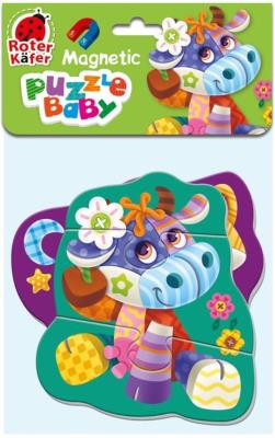 Opakowanie Miękkie magnetyczne puzzle Krowa i Kot