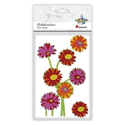 Opakowanie Naklejki piankowe biedronki, liście mix 76szt