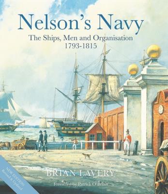 Nelson's Navy. Autor: Brian Lavery. SmakLiter.pl Okładka książki Nelson's Navy