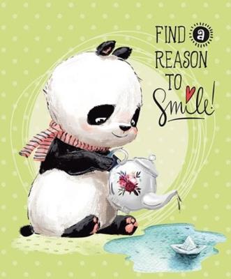 Opakowanie Notatnik ozdobny 104x124/64K linia Panda