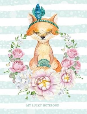 Opakowanie Notatnik ozdobny 128x1165/64K kratka Lisek