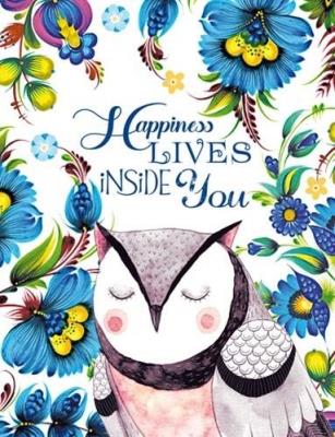 Opakowanie Notatnik ozdobny 128x1165/64K kratka Sowa