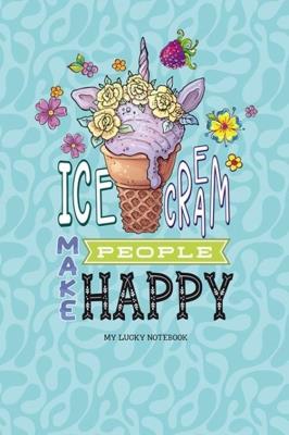 Opakowanie Notatnik ozdobny 128x1165/64K linia Lody