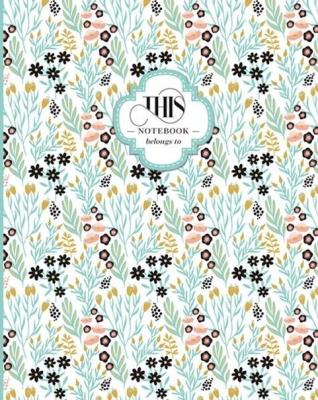 Opakowanie Notatnik ozdobny 128x165/96K linia Kwiaty